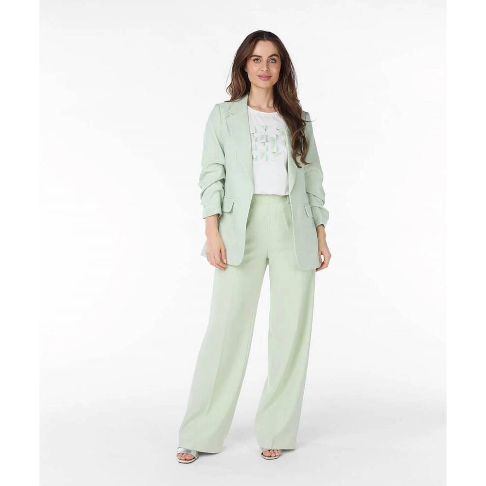 NEW ESQUALO cate city trousers in pistachio